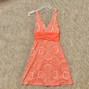Patagonia Womens' Orange Pattern Dress
